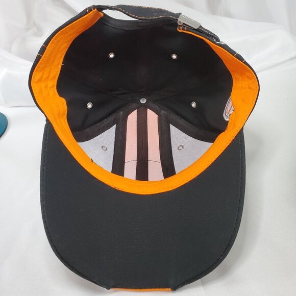 Vintage Gulf 69 Lucky Number Cap Spirit of Racing Baseball Cap Black Orange - Picture 2 of 8